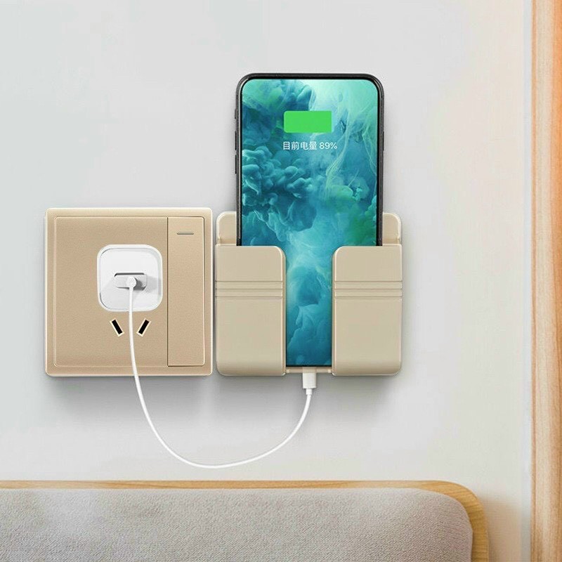 Miếng dán đựng điều khiển điện thoại remote có khe luồn dây sạc | BigBuy360 - bigbuy360.vn