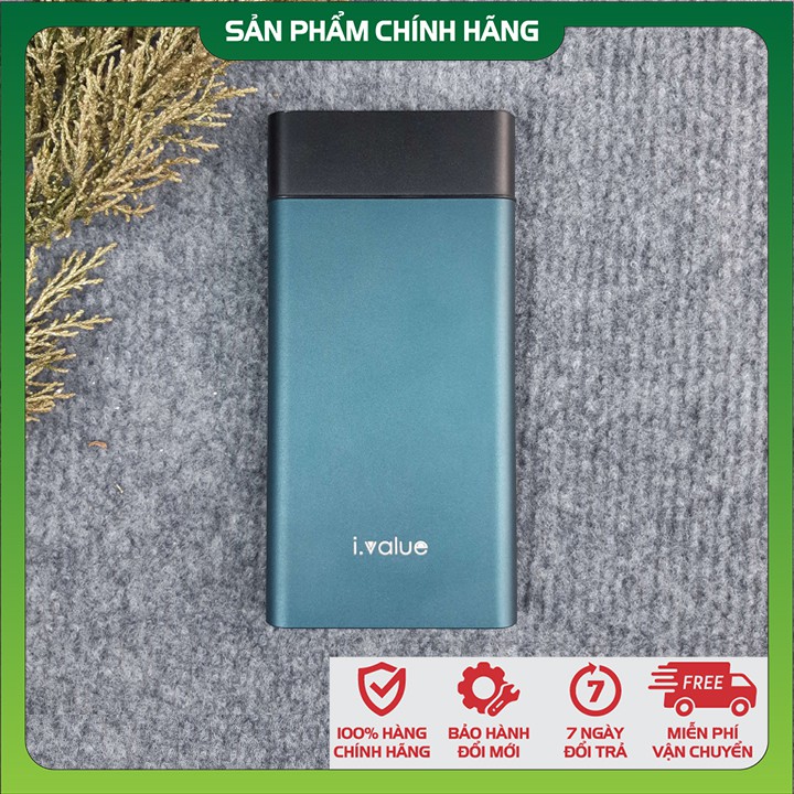 [Chính hãng] Pin sạc dự phòng Li-ion 10000mAh ivalue MT-P100-017