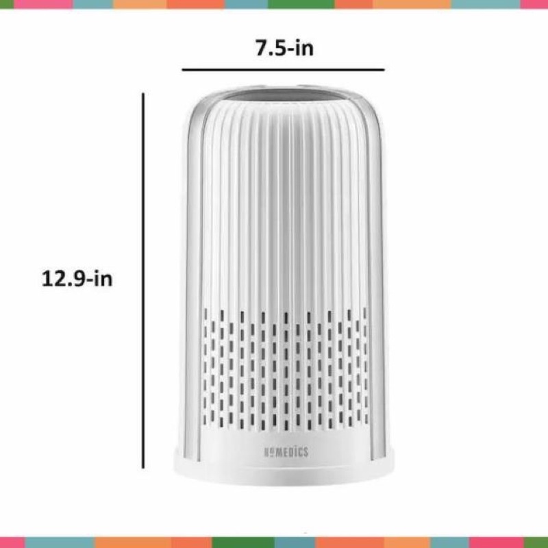 Máy lọc không khí TotalClean 4-In-1 Air Purifier Homedics AP-T10-WT