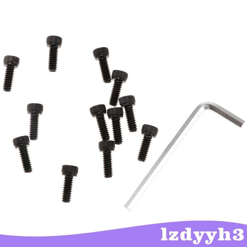 Bộ 12 Đinh Vít Đầu Lục Giác Kèm Cờ Lê Chuyên Dụng Chơi Bida