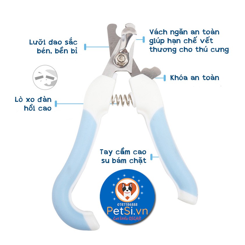 Bộ Kềm Cắt Dũa Móng Thú Nuôi Thú Cưng Chó Mèo