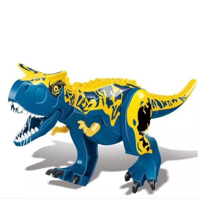 Đồ chơi lắp ráp khủng long hiệu Hipstoy, Model 77021, bằng nhựa