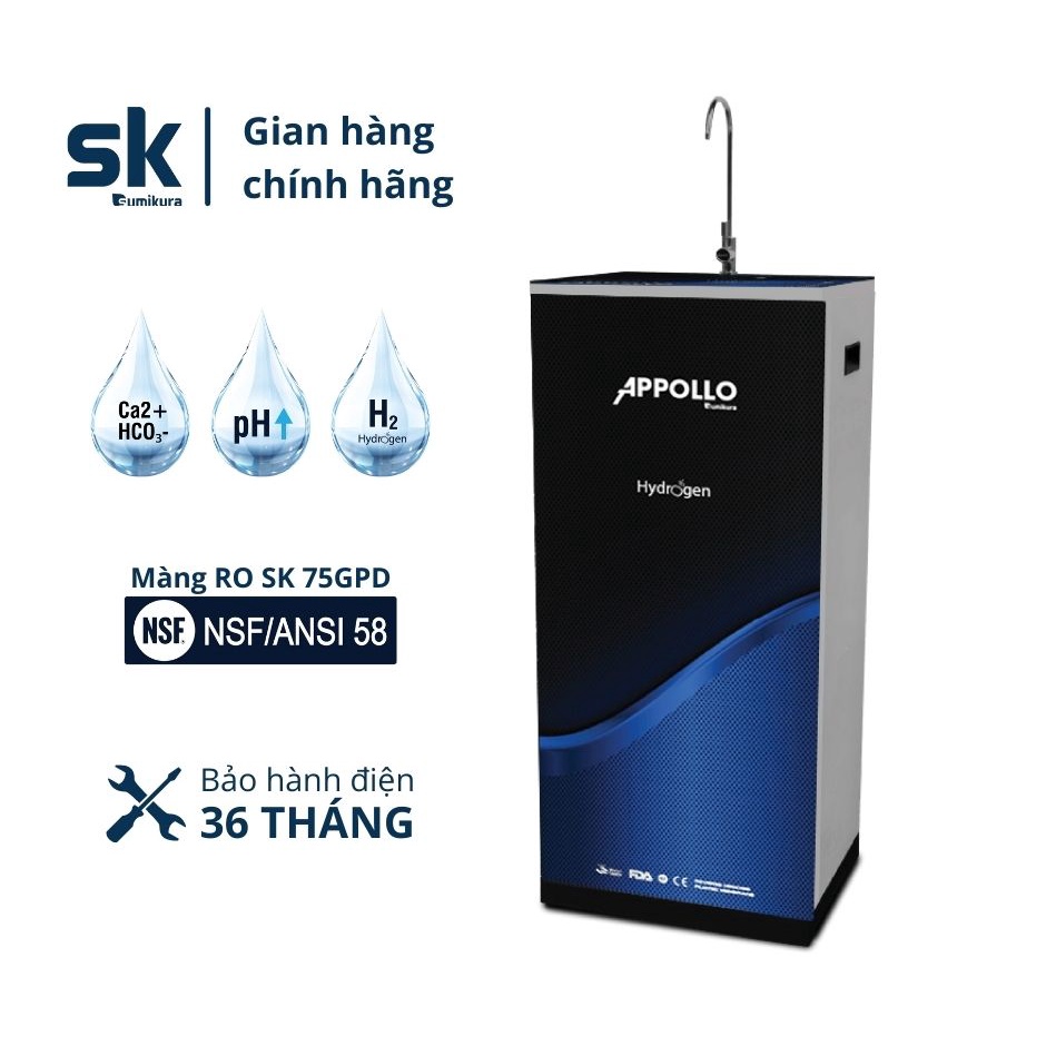 Máy Lọc Nước Hydrogen Appollo Sumikura APW-N-10FN4 10 Lõi