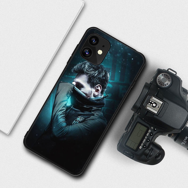 Ốp Điện Thoại Mềm In Hình Cầu Thủ Messi Cho iPhone 11 Pro Max 12 Pro Max 12 Mini 13 Pro Max