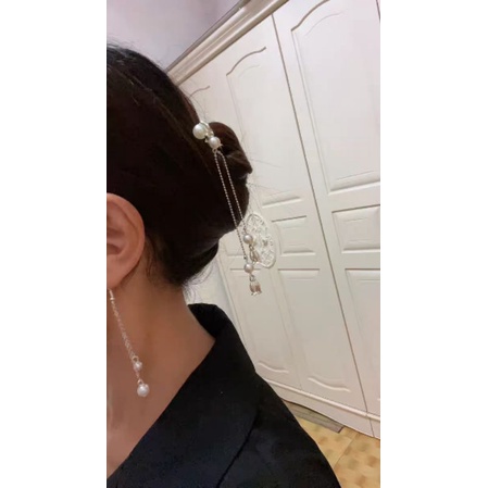 Trâm cài, búi tóc phong cách Trung Hoa cổ điển