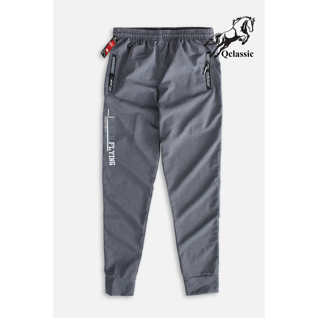 Quần jogger thể thao nam dài chất liệu nỉ dày, thể thao vận động phối giày sneaker siêu cá tính Q0016_M1