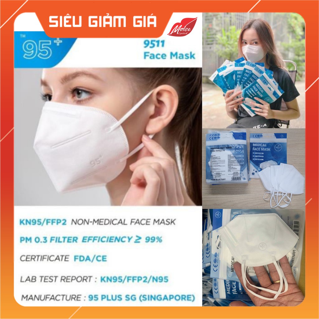 [GIÁ  TẠI XƯỞNG] Khẩu trang 3D mask, Medical Face Mask cao cấp, 4 lớp tiêu chuẩn Châu Âu.