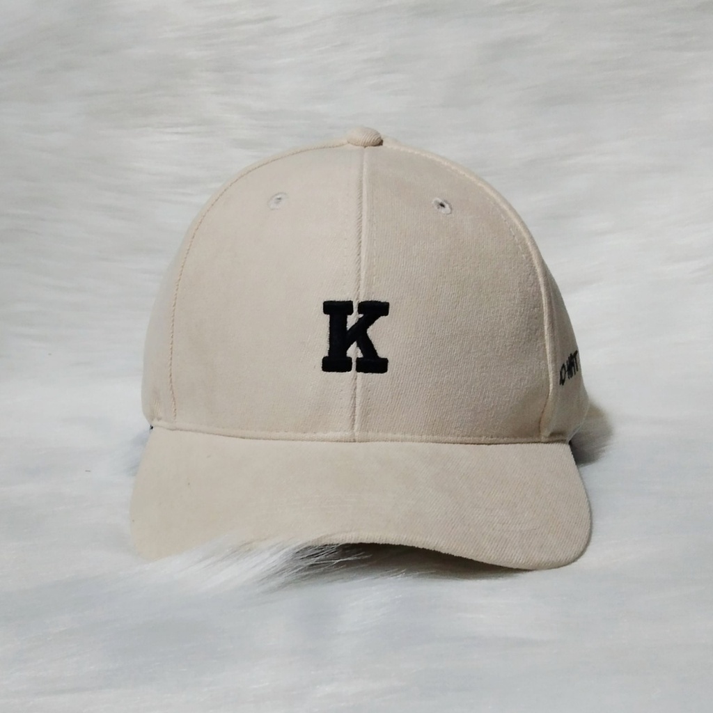 Mũ lưỡi trai, nón kết cao cấp nam nữ đẹp thêu chữ K phong cách Ulzzang unisex mã số K38