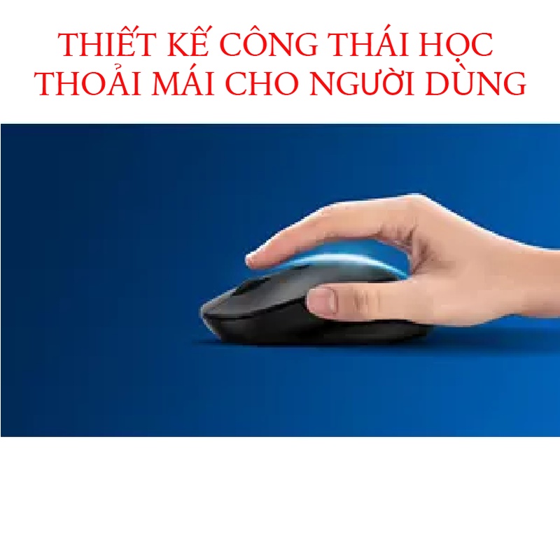 Chuột Không Dây Philips M322 4 Nút 2.4GHz Mượt Mà Thiết Kế Công Thái Học Cảm Biến Quang Điện Gọn Nhẹ Dễ Dàng Kết Nối