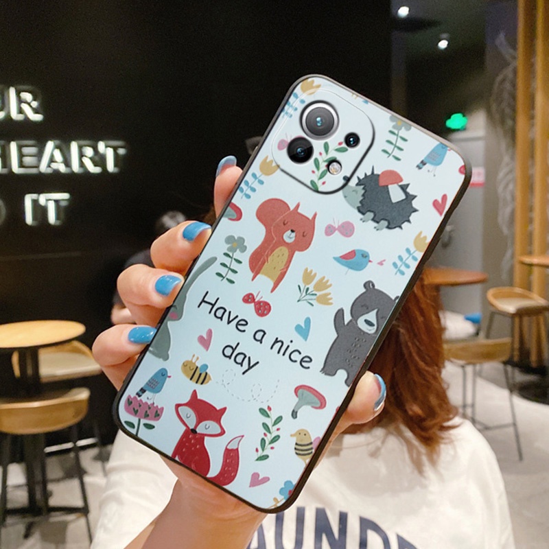 Ốp Điện Thoại Mềm In Hoạt Hình Cho Xiaomi 11T Pro Redmi Note 11 4G Redmi 10C Mi 11 Lite