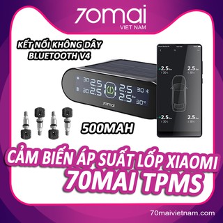 Cảm biến áp suất lốp Xiaomi 70mai - Thiết bị đo áp suất lốp và nhiệt độ Xiaomi 70mai