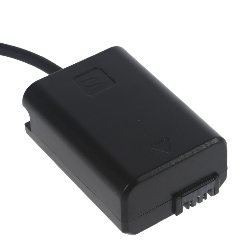 Bộ Nguồn Máy Ảnh WU Type C Sang NP-FW50 Có Đèn LED