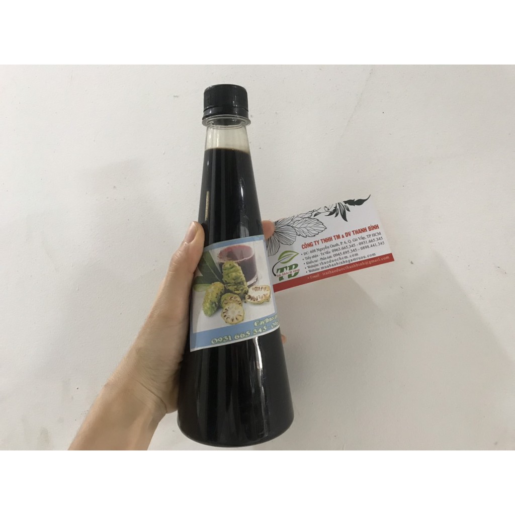 Nước Cốt Nhàu [Chai 1 lit] - Nguyên Chất 100%