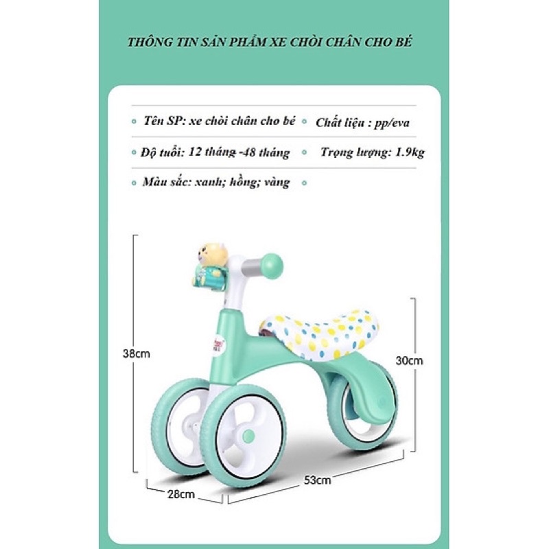 Xe chòi chân cao cấp cho bé có nhạc bánh xe đúc bền bỉ.Tặng kèm điện thoại nhạc cho bé .    Hot Nhất 2021