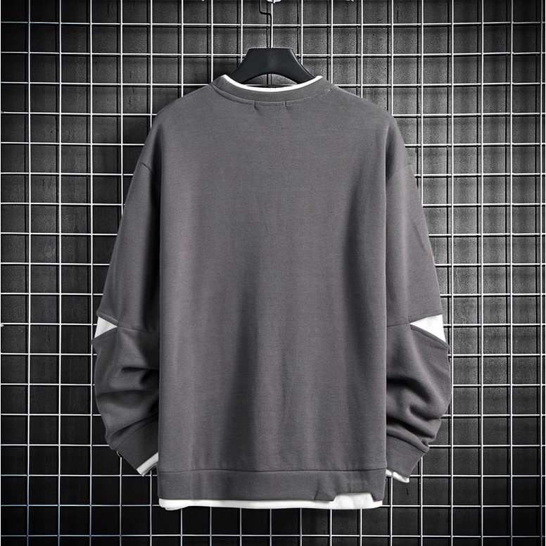 [Mẫu Mới] Áo Nỉ Cotton Dài Tay Nam Nữ Cổ Tròn Unisex Form Rộng Bo Gấu Phối Tay Rách Cách Điệu Zenkonu TOP NAM 1000211 | BigBuy360 - bigbuy360.vn