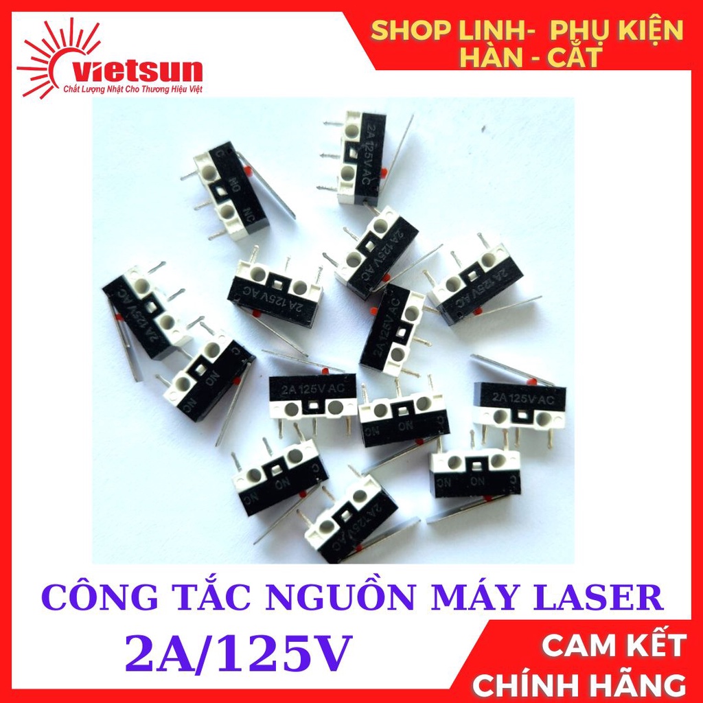 Công tắc nguồn máy laser 2a/125v