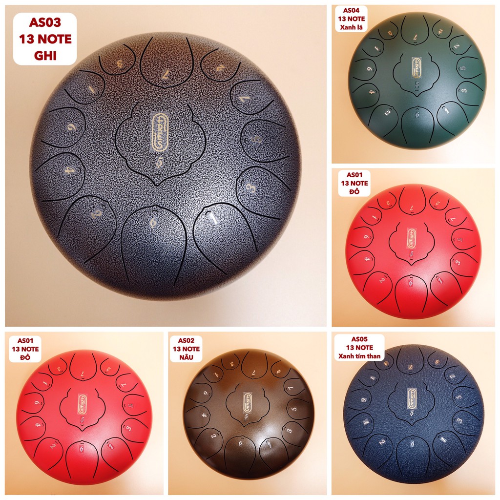 Trống Tank Drum ARES -Steel Tongue Drum-Trống Không Linh ARES 13 NOTE
