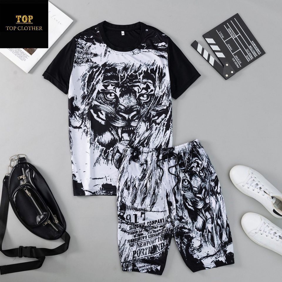 [Mã SKAMA06 giảm 8% TỐI ĐA 50K đơn250K] Đồ bộ nam in hình 2 | BigBuy360 - bigbuy360.vn