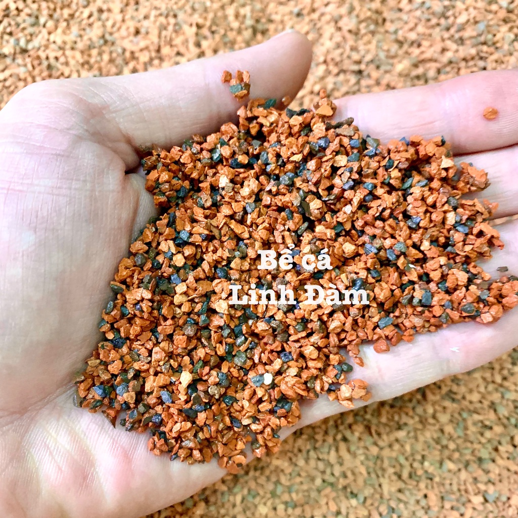 500gr Sạn gốm Ceramic trải nền, trang trí bể cá cảnh, sỏi Ceramic trải nền