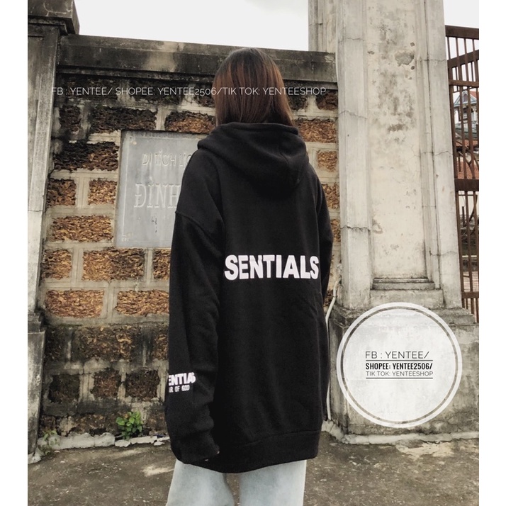Áo hoodie Esentials Chữ lưng ( Ảnh Thật ) | BigBuy360 - bigbuy360.vn