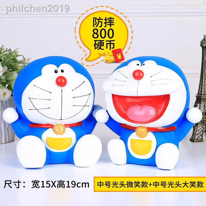 Doraemon Ống Heo Tiết Kiệm Hình Doremon Đáng Yêu Chống Rơi Cho Bé