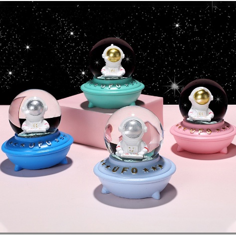 Quả cầu tuyết phi hành gia QCT2 có đèn 5cm