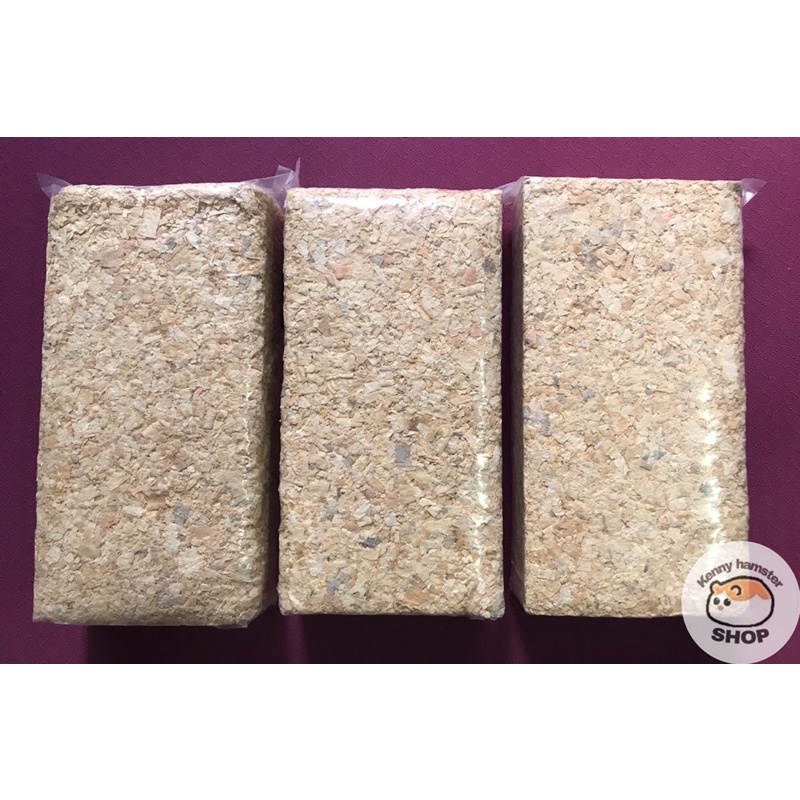 Mùn Cưa Nén 1kg Lót Chuồng Hamster