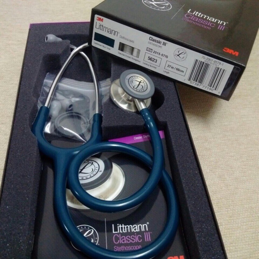 Ống nghe Littmann 3M Classic III free khắc tên kèm phụ kiện thay thế bảo hành chính hãng 5 năm