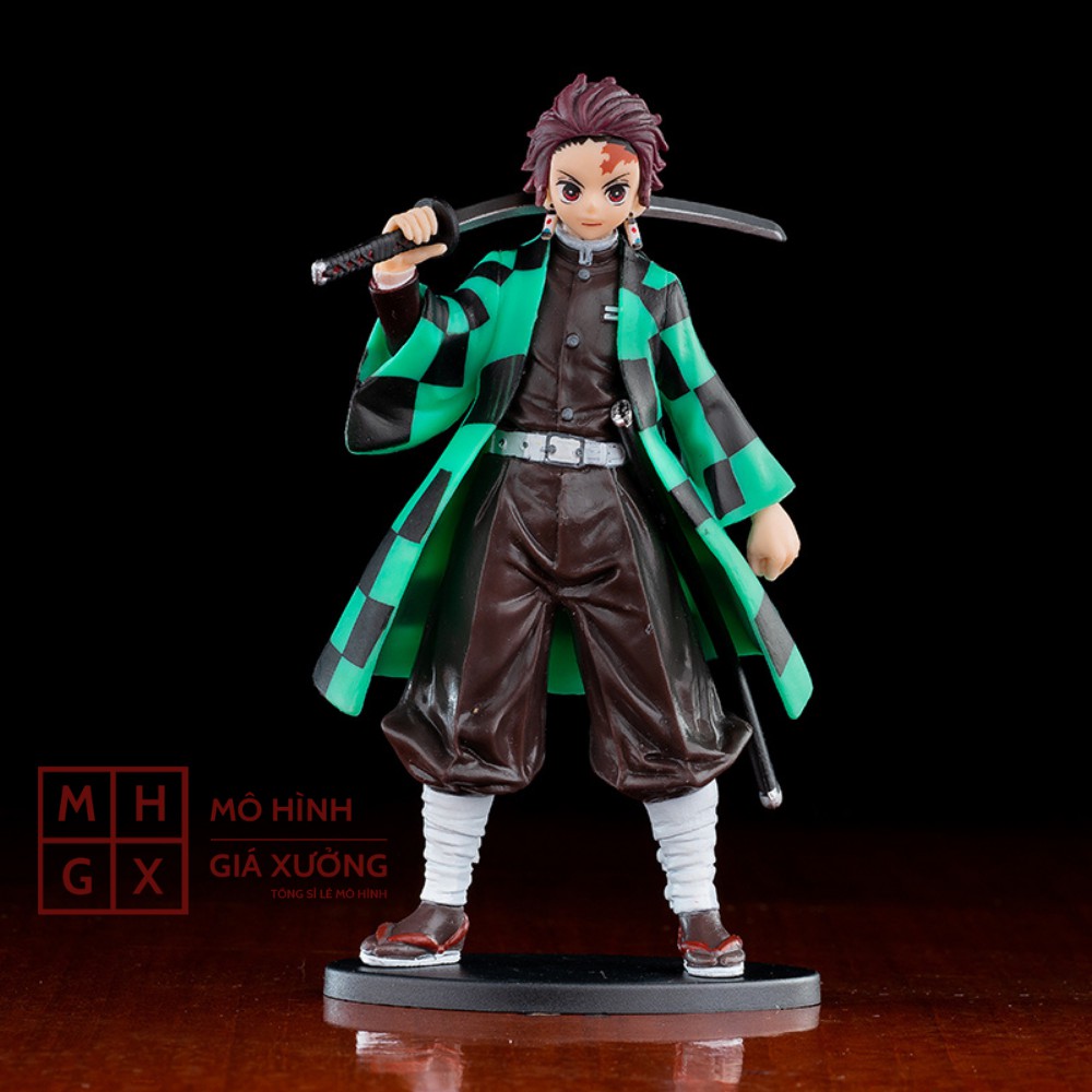 Mô hình Kimetsu No Yaiba figure Demon Slayer Kamado Tanjirou cao 16 cm- figure thanh gươm diệt quỷ