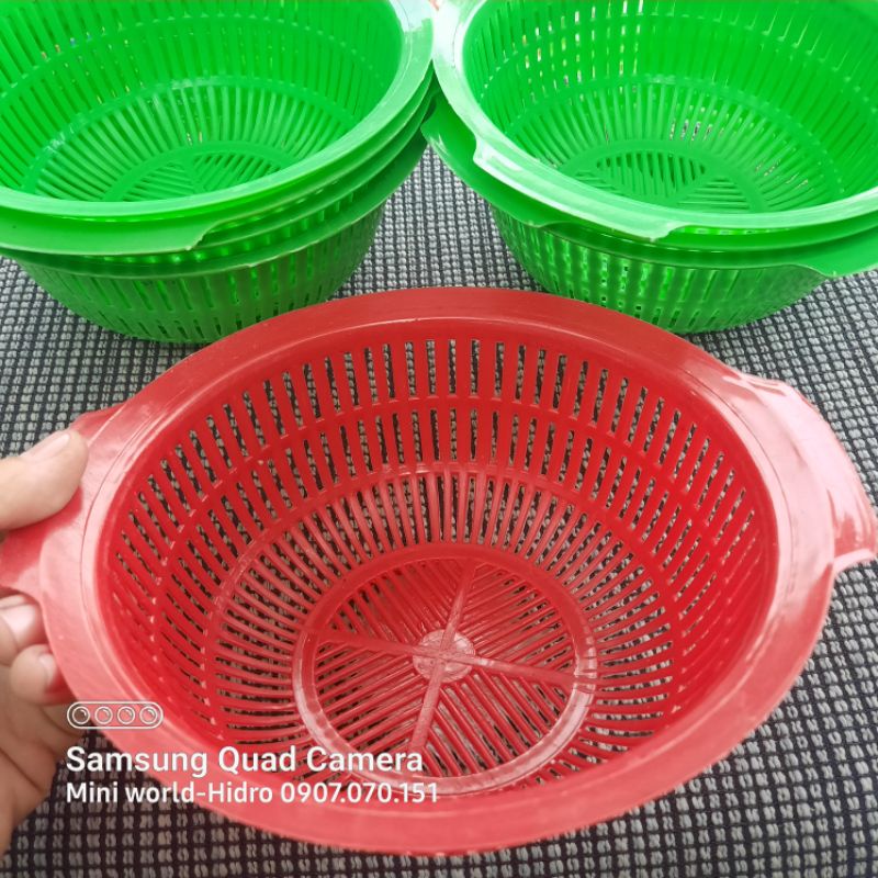 Set rổ vuông tròn tim nhỏ mini đựng đồ lặt vặt