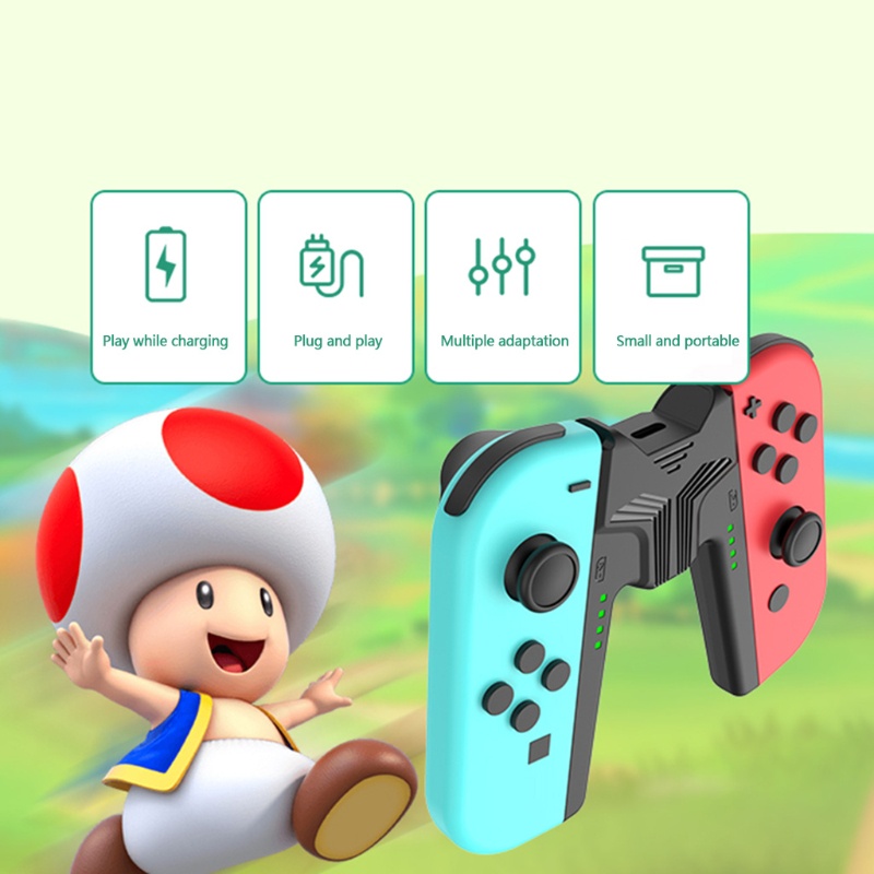 Tay Cầm Chơi Game Không Dây Hình Chữ V Cho Ns Switch Joy-Con