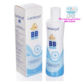 Sữa tắm gội lactacyd bb 250ml