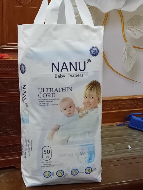 Bỉm Quần NaNu Ultrathin M100 L100 XL100 XXL100 XXXL100