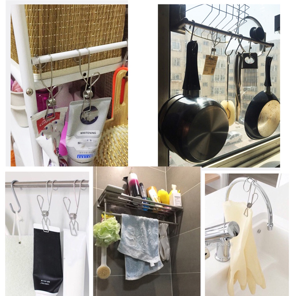 Kẹp móc thép không gỉ chất lượng