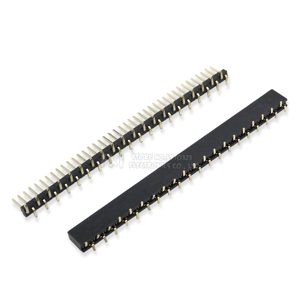Set 5 Đầu Nối PCB 1 * 40p 1 * 50p SMT 1.27 2.0 2.54 mm Chuyên Dụng Cho Arduino
