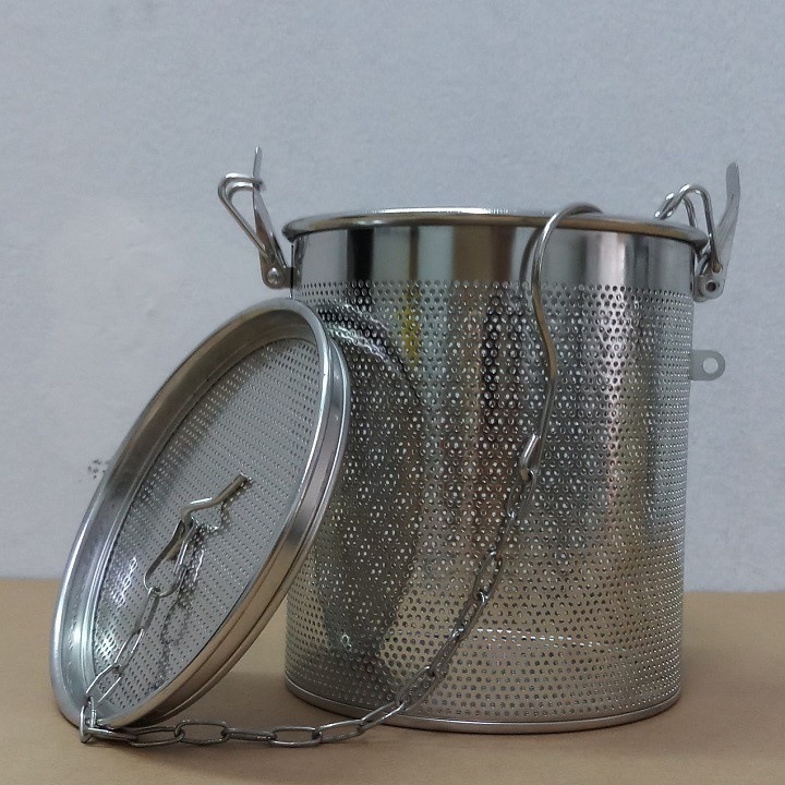 Bộ lọc gia vị, lọc trà inox 304, giỏ lọc gia vị nhúng nồi phở, nước lèo