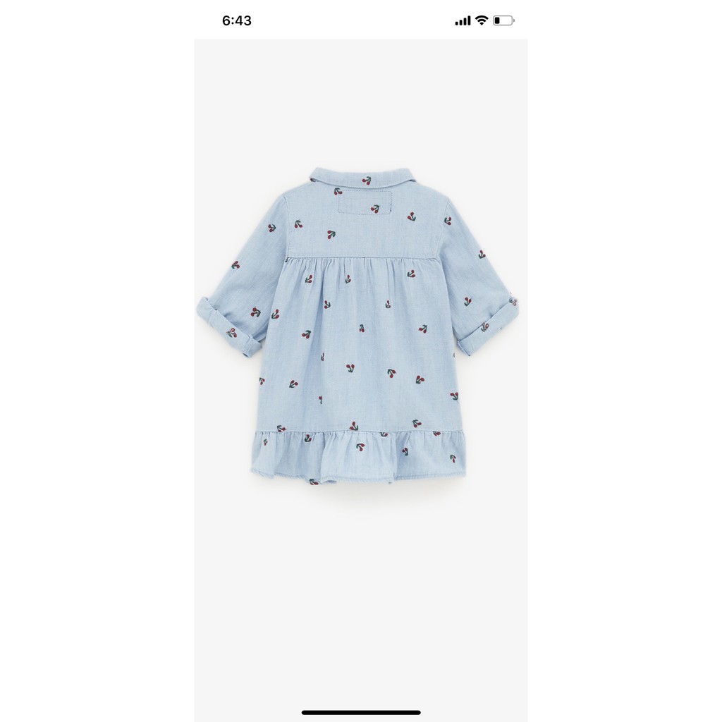 Váy dài tay Zara cho bé gái