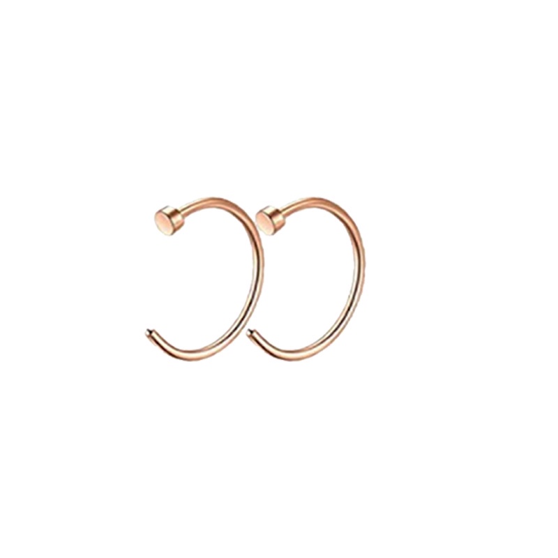 Set 12 Khuyên Mũi Bằng Thép Không Gỉ Cá Tính