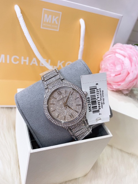 Đồng Hồ Nữ Micheal Kors Mk6547 Full Hột Full Box Chính Hãng Xách Tay