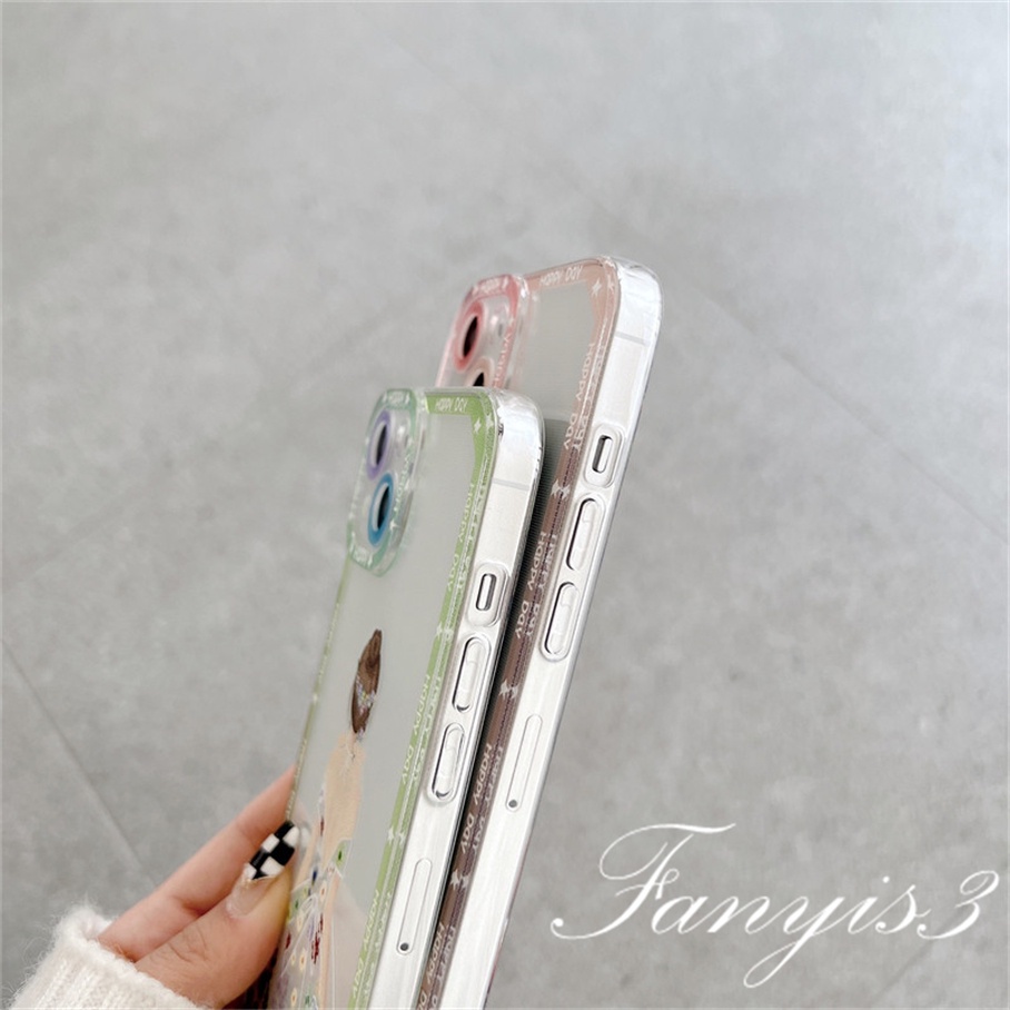 Ốp Điện Thoại TPU Mềm Trong Suốt Cho iPhone 14 13 12 11 Pro Max X XR Xs Max 8 7 6 6s Plus SE 2020