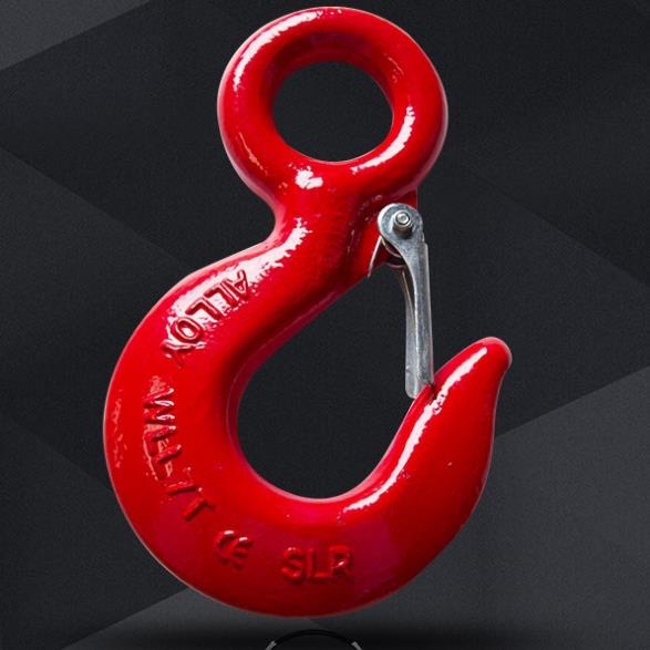 Móc cẩu móc treo có khóa an toàn  chịu tải 500kg,1 tấn, 2 tấn, 3 tấn, 5 tấn cáp thép THÁI BÌNH VINA