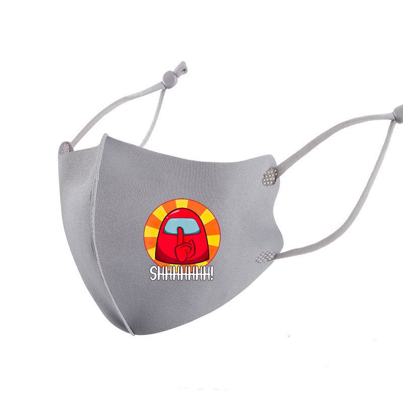 (Hàng Mới Về) 1 Khẩu Trang Lụa Chống Bụi Chống Bụi Có Thể Điều Chỉnh Linh Hoạt