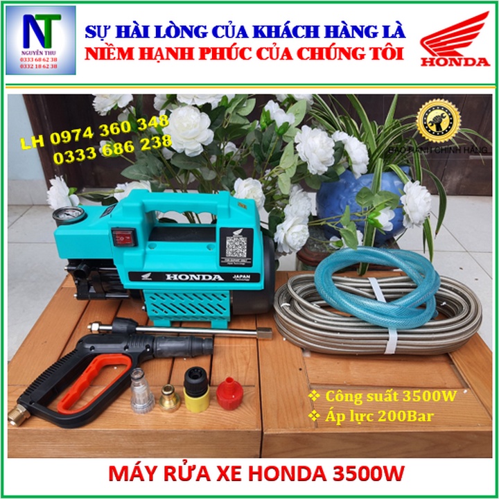 Máy rửa xe HONDA, máy rửa xe áp lực 3500W