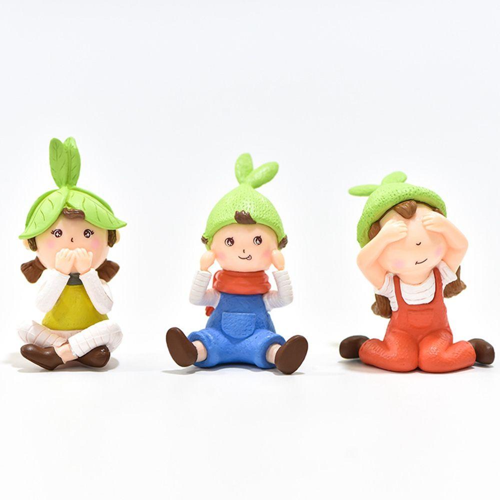 Móc Khóa Đồ trang trí Búp Bê Gnome Mini Trang Trí Tiểu Cảnh