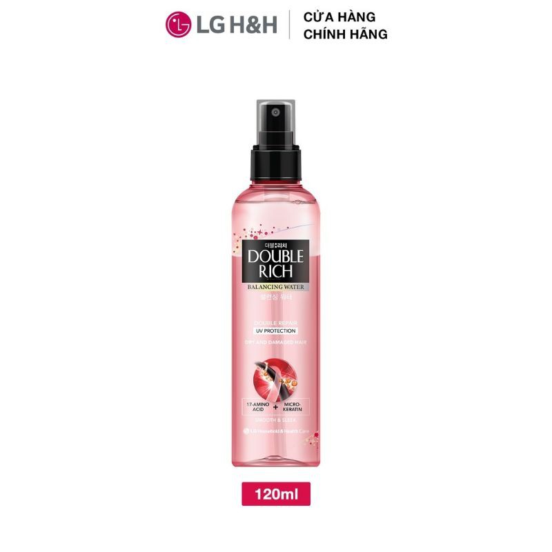 Xịt dưỡng tóc Double Rich 120ml