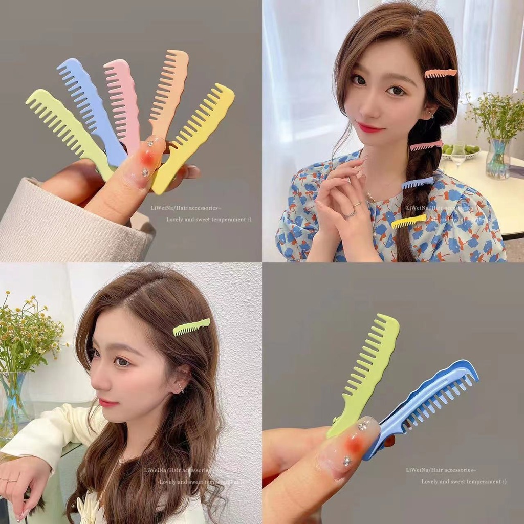 Kẹp Tóc Mỏ Vịt Nhiều Màu Sắc Dễ Thương Vui Nhộn Cho Bé Gái