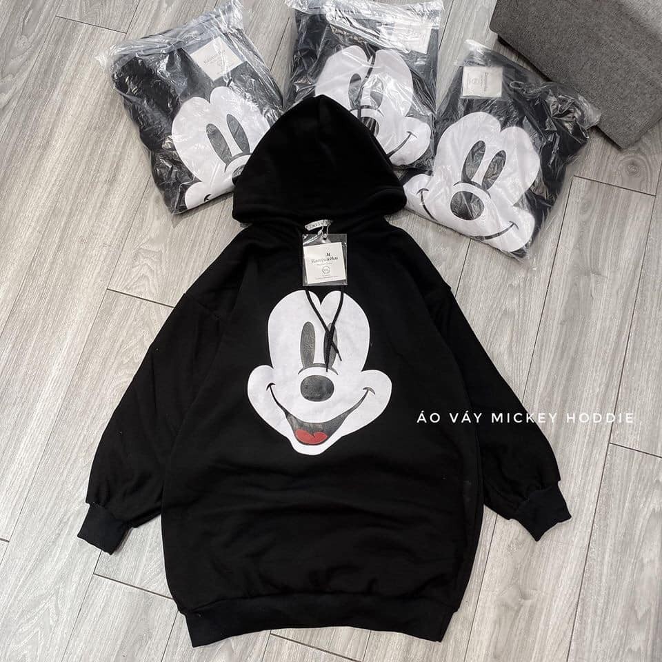 áo váy nỉ bông mickey hoddie | BigBuy360 - bigbuy360.vn