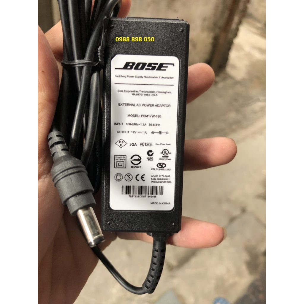 Adapter-nguồn sạc loa bose soundlink 3