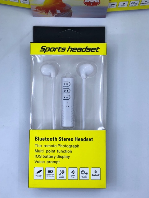 [Mã ELFLASH5 giảm 20K đơn 50K] ⚡️ Tai Nghe Cao Cấp Không Dây Thể Thao Bluetooth XT- 2 | BigBuy360 - bigbuy360.vn