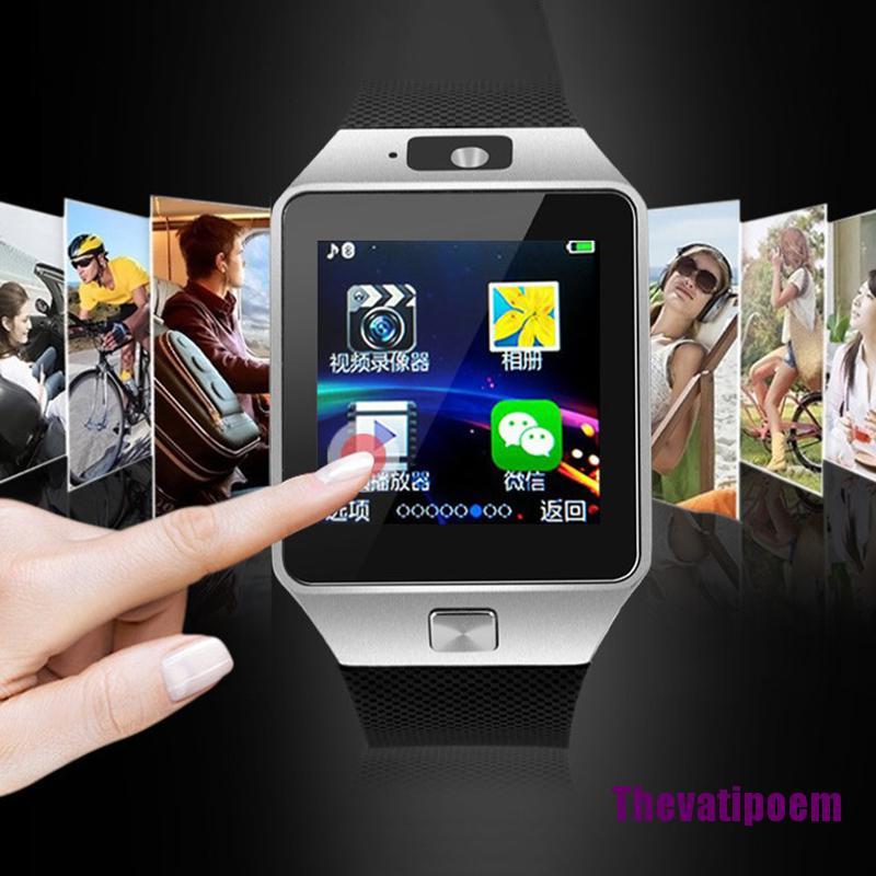 Bộ Đồng Hồ Thông Minh Bluetooth Có Camera Hỗ Trợ Thẻ Sim Cho Ios & Android